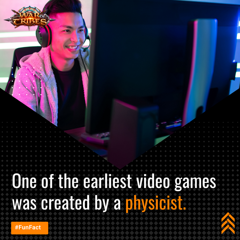 waroftribes's tweet photo. π‘ In October 1958, William Higinbotham created Tennis for Two.
Its gameplay was similar to Pong and was displayed on an oscilloscope instead of the traditional LED screen. Crazy, right? π±
#WarOfTribes #OnlineMMORPG #GameFacts #FunFacts #Gaming #GamerCommunity #GameFunFacts https://t.co/MVh0aMGFo3