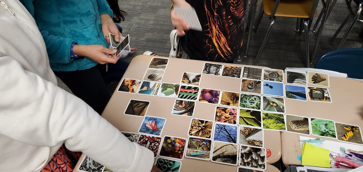 dbkinkead's tweet photo. We had a lot of rainy recess days last week but a few 5th grade students and I discovered a fun new game to play which started a lot of conversations and deeper thinking to make connections. OuiSi - Highly recommend it for 5-100+  @UniversityElem @playouisi https://t.co/1MjEFokdGo