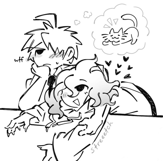 i think claws suit his insane ass #danganronpa 