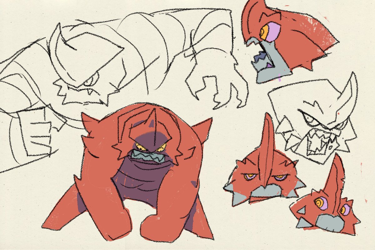 Sketches from last month! (Posted first on my Patreon) ✨ 