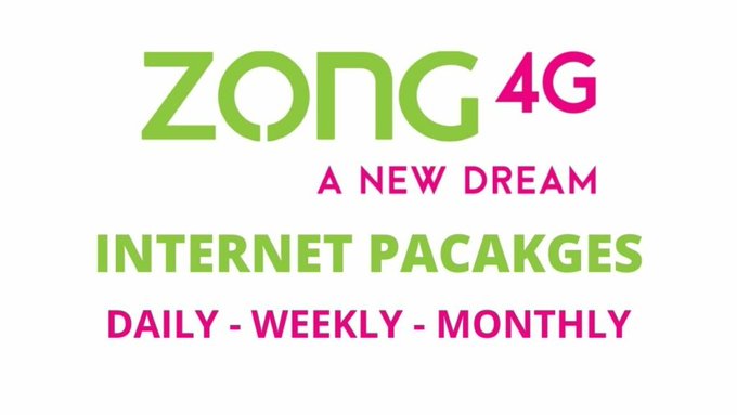 Zong Internet Packages 2022 Daily, Weekly & Monthly