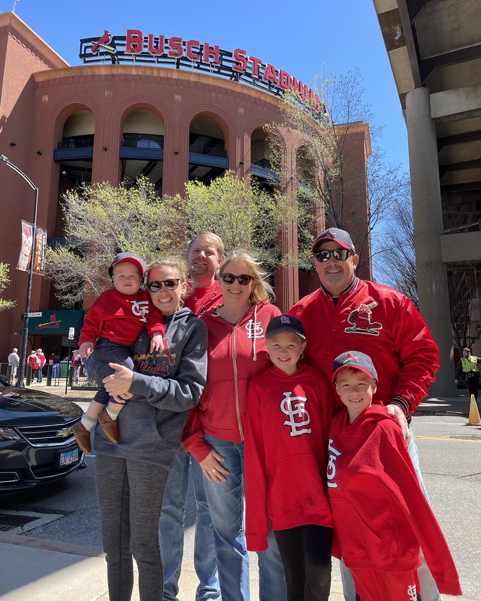 Opening weekend! Go Cards!