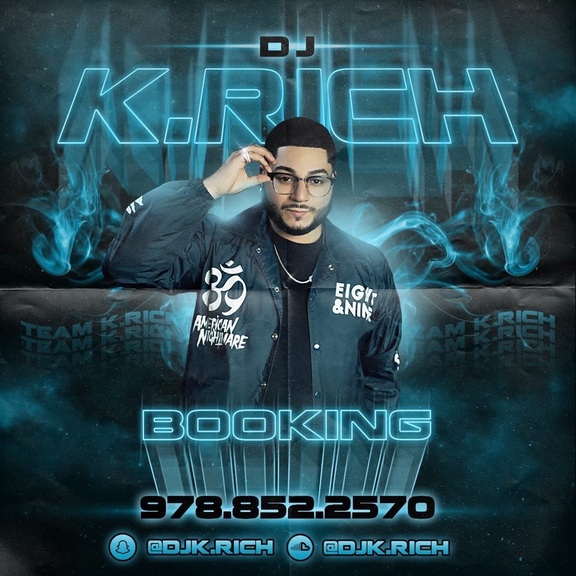 Locking in dates promoters…Club owners…Let’s work 📲📲 Team K.Rich