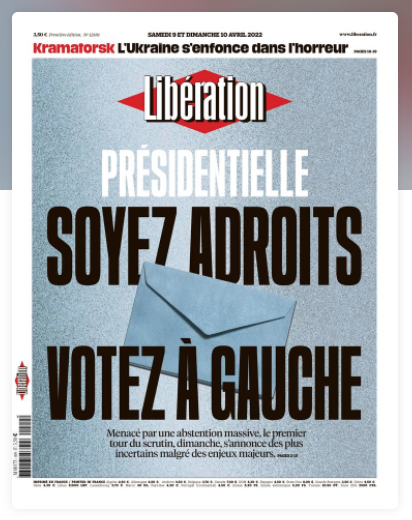 dragonduclos's tweet photo. "Libération" reconnaitrait-il avoir commis une erreur dans sa "Une" de 2017 ? https://t.co/kt6cRxIh0L