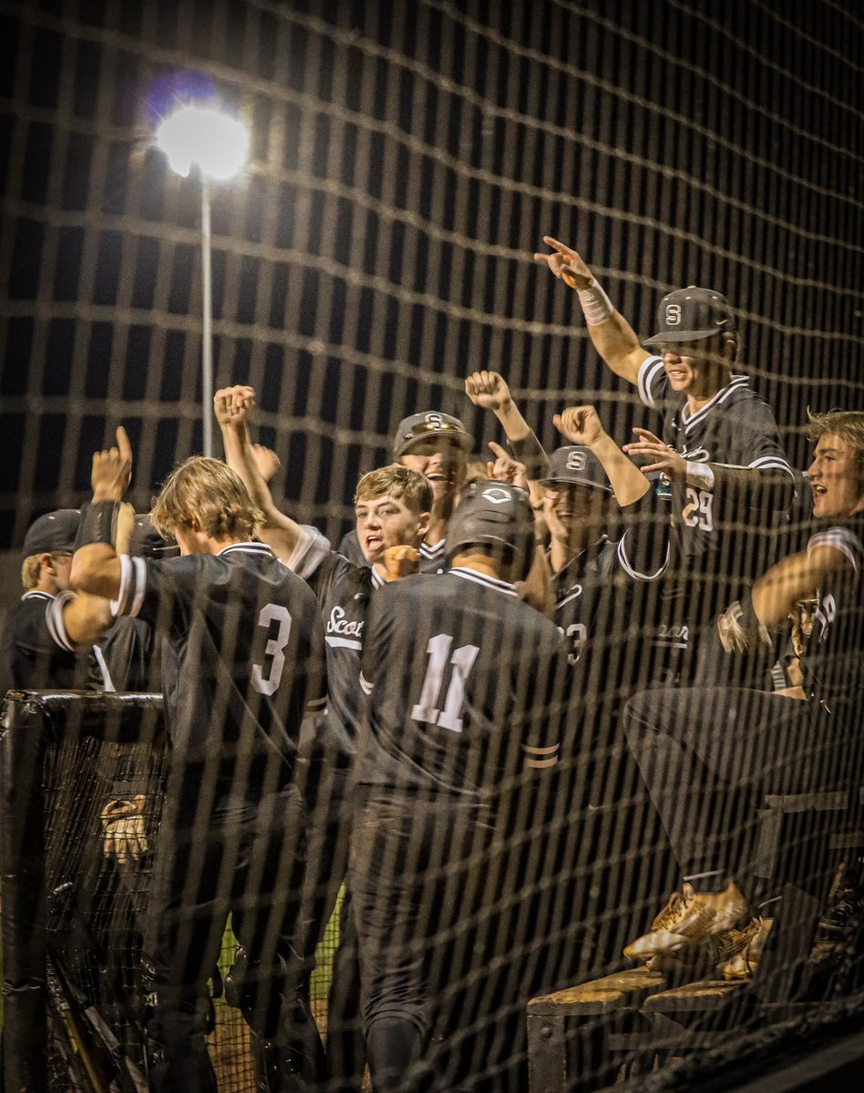 Scottsboro High School Baseball (@shsbaseball4) on Twitter photo After dropping a tough one last night, Cats win a thriller in extras over 5A #3 Russellville by the score of 5-4. <a href="/CollinPerkins4/">Collin Perkins</a> with a walk off double.
#ThePack After dropping a tough one last night, Cats win a thriller in extras over 5A #3 Russellville by the score of 5-4. <a href="/CollinPerkins4/">Collin Perkins</a> with a walk off double.
#ThePack