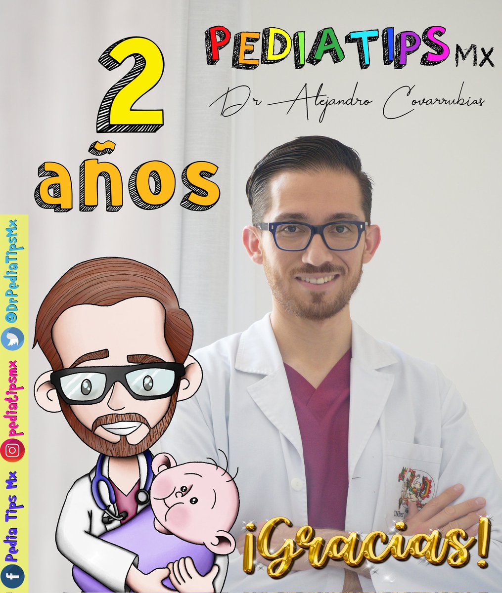 DrPediaTipsMx's tweet photo. ¡Hoy #PediaTipsMx cumple 2 años! 😊🎶🎂🎉♥️
No sería posible sin el apoyo de todos ustedes. Hoy somos más de 37k en Facebook, 11k en Instagram y 10k en Twitter. ¡Gracias, muchas gracias! Esperemos que este proyecto pueda seguir creciendo... 🥳 https://t.co/6grNRRSvX6