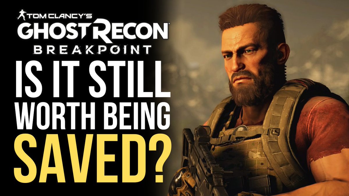 Should #GhostReconBreakpoint be SAVED?
New Video, #GhostRecon #DeltaCompany #Breakpoint
Find the video linked below:

Link: youtu.be/ifngRwBywDc