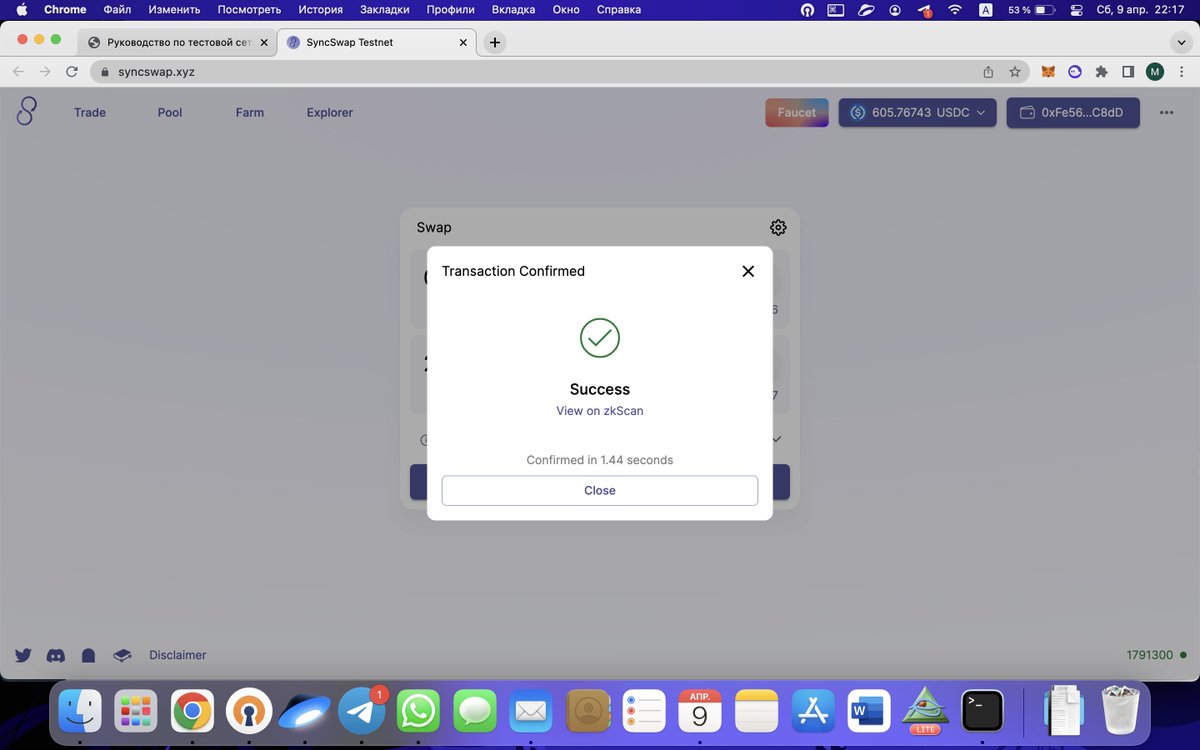 markmokrenko's tweet photo. @syncswap Looks great! Join https://t.co/iY4bxUy45s
#L222 #zkSync #Layer2 #ZKRollup #testnet #Ethereum #DeFi https://t.co/6L9ksRCjVg