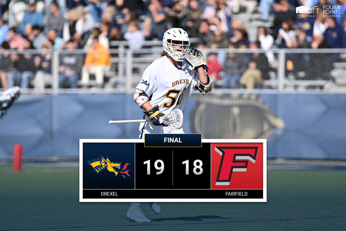 Dragons rally to defeat Fairfield in CAA matchup!

#FearTheDragon