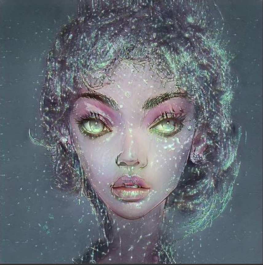 An NFT by AIIllustration. Starseed 31