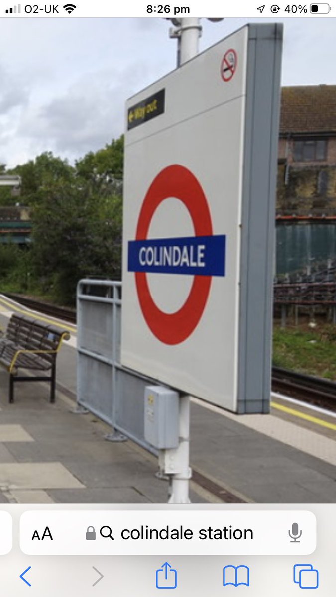 MCOjulia's tweet photo. @GColinBarker @visitlondon @TfL I think you need to find this station next! https://t.co/YpYm7ZWaWg
