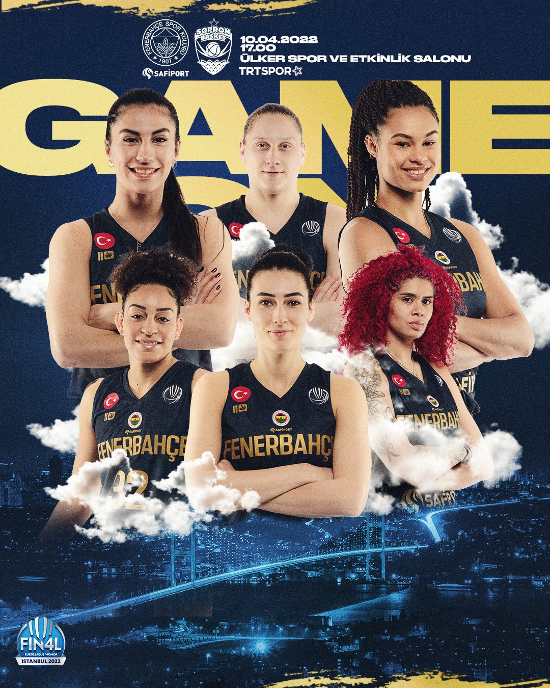 Fenerbahçe'nin Sopron Final Maçı İçin Hazırladığı Görsel