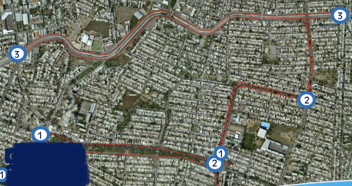 GobSanNicolas's tweet photo. CIERRES VIALES domingo 10 de abril por carrera 5k y 10k Arboledas. 

1 Av Las Puentes desde Av. Rep. Mexicana hasta Monte Olimpo
2 Av Las Puentes cerrado desde Vesubio hasta Av Cristina Larralde
3 Cristina Larralde y Jorge Treviño
cerradas desde Montes Berneses a San Nicolás. https://t.co/Anpc4wCA7U