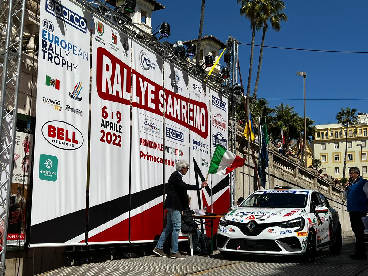RenaultSeries's tweet photo. 🏆 Second start, second podium in the @CIRally 2WD for Andrea Mabellini and Virgy Lenzi's #ClioRally4!

#RallyeSanremo also hosted the #CIARJunior season-opener won by Alessandro Casella among the ten @Aciteamitalia hopes driving #ClioRally5! 👏

👉 https://t.co/otvNR3bKJx https://t.co/Iihws7PMud