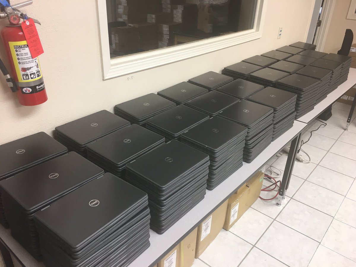 1st Phase of ECF Grant student laptop deployment completed! ✅ 💻💪🏼#Saturday #TISDProud <a href="/AssetPanda/">Asset Panda</a> #Inventory <a href="/TornilloISD/">Tornillo I.S.D.</a>