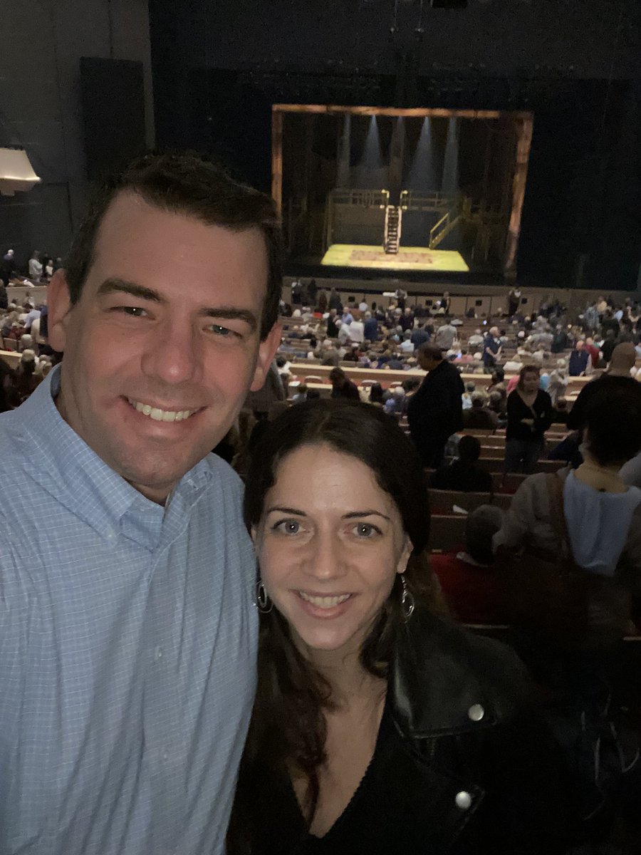 josephcox23's tweet photo. So happy to be able to see @HamiltonMusical with my amazing wife @MusicCox at the @TangerCenter. We’ve been looking forward to this one for awhile and it doesn’t disappoint! https://t.co/b8Q7qnPHAm