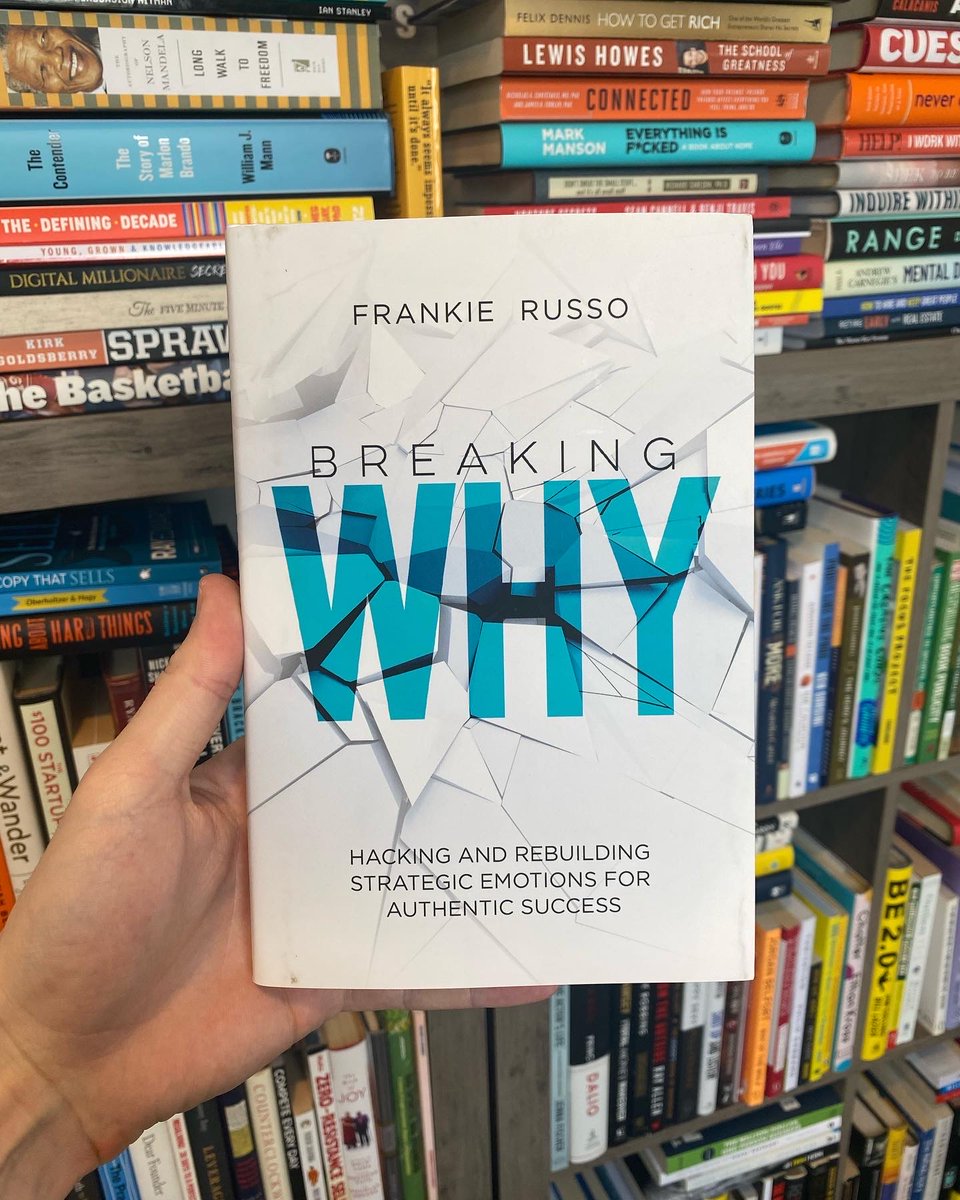 “The two most important days in your life are the day you are born and the day you find out why.” - Mark Twain

This legendary, though-provoking statement by Twain opens up Frankie Russo’s second book: Breaking WHY.