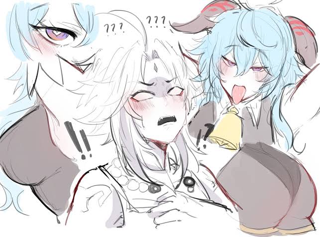 Ganyuucex's tweet photo. Puedo hacer caras para ti ~

#sexrol #Genshinlmpact https://t.co/b5TB3hzl04
