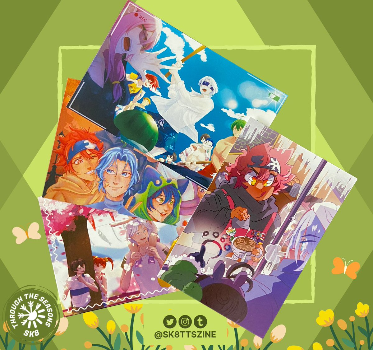 🌼 Time is running out to purchase these amazing prints by <a href="/birdy_bomb/">Birdy</a>, <a href="/Elionnee_12/">Elionnee @Comms open || EiMiko Main || Shart Fan</a>, and <a href="/potecchip/">Raine | レイン</a>! Don't delay, Aftersales are closing TONIGHT at 11:59 PM EST! ⏰

🛒 sk8ttszine.bigcartel.com