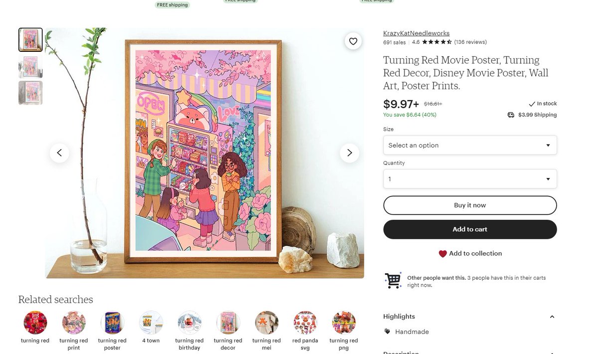 _Cheumi's tweet photo. Just woke up and learned that someone is selling my Art on etsy like??? https://t.co/1XCFxesnKV