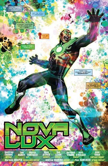 RedLegacyVol2's tweet photo. #JohnStewart tendrá la suerte de encontrarse con uno de los seres más poderosos de DC Comics creado por Jack Kirby: The Source. Os dejamos el adelanto de "Green Lantern" #12, donde vemos al personaje, como #ViñetaDelDía. https://t.co/7c9aJzKuxo