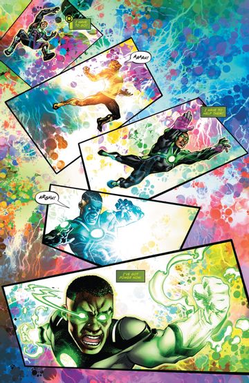 RedLegacyVol2's tweet photo. #JohnStewart tendrá la suerte de encontrarse con uno de los seres más poderosos de DC Comics creado por Jack Kirby: The Source. Os dejamos el adelanto de "Green Lantern" #12, donde vemos al personaje, como #ViñetaDelDía. https://t.co/7c9aJzKuxo