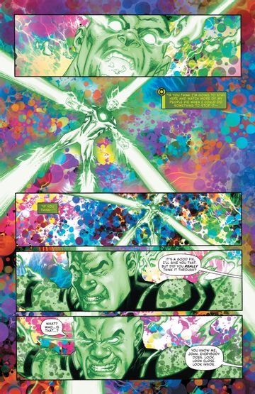 RedLegacyVol2's tweet photo. #JohnStewart tendrá la suerte de encontrarse con uno de los seres más poderosos de DC Comics creado por Jack Kirby: The Source. Os dejamos el adelanto de "Green Lantern" #12, donde vemos al personaje, como #ViñetaDelDía. https://t.co/7c9aJzKuxo