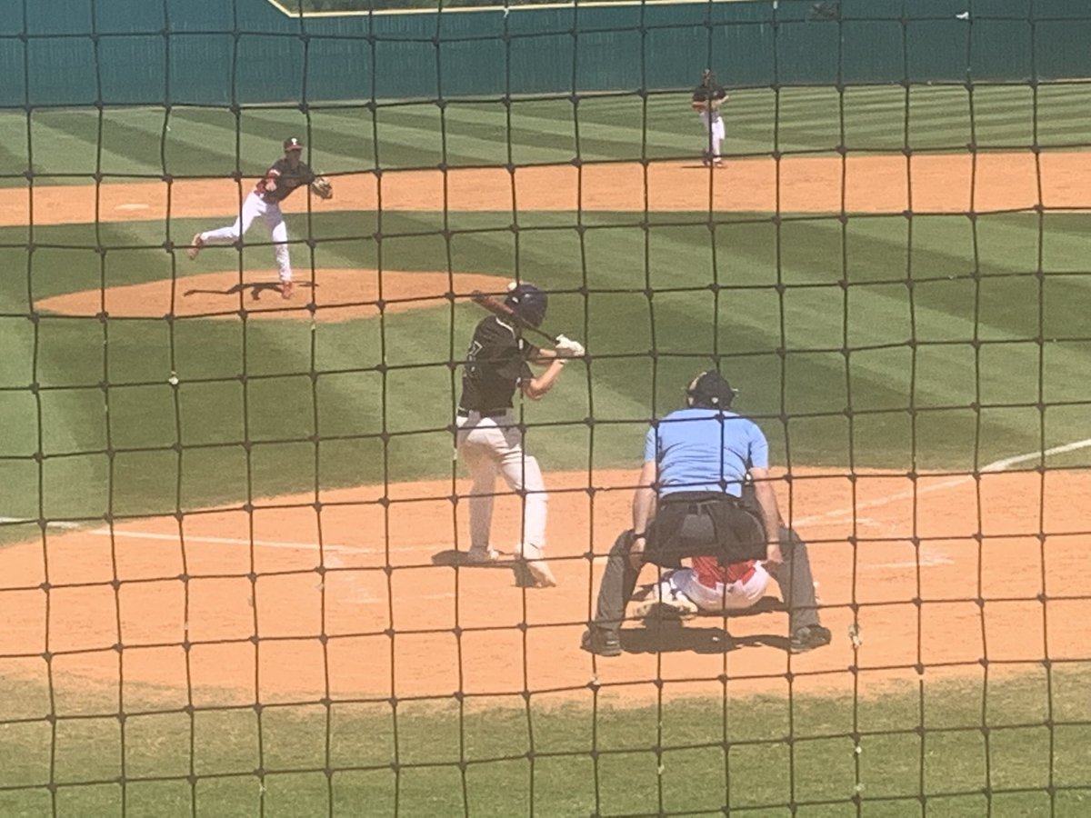 Great day for Bear Baseball!!!!Benge goes yard Bears up 7-1