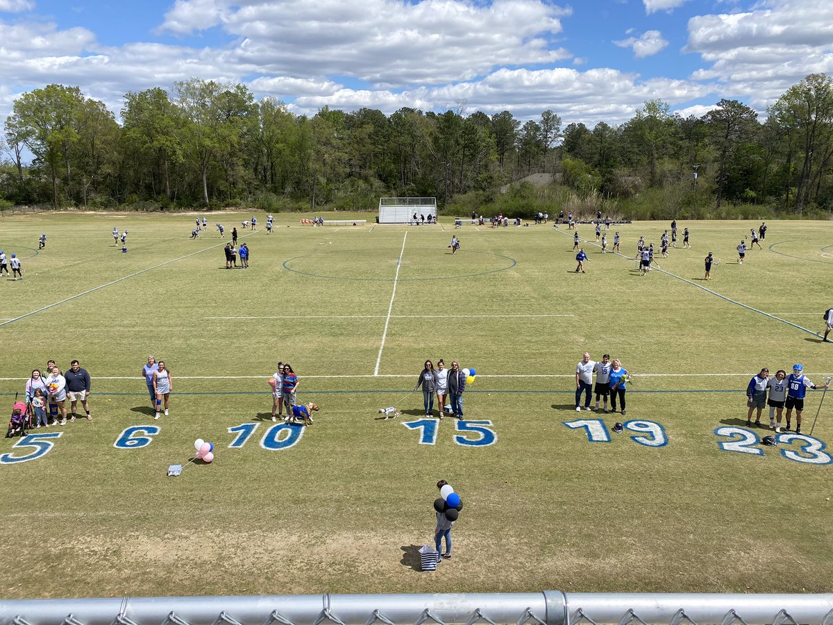 Thank you, Seniors 💙🤍 <a href="/SAUlacrosse/">St. Andrews University Men’s Lacrosse</a>