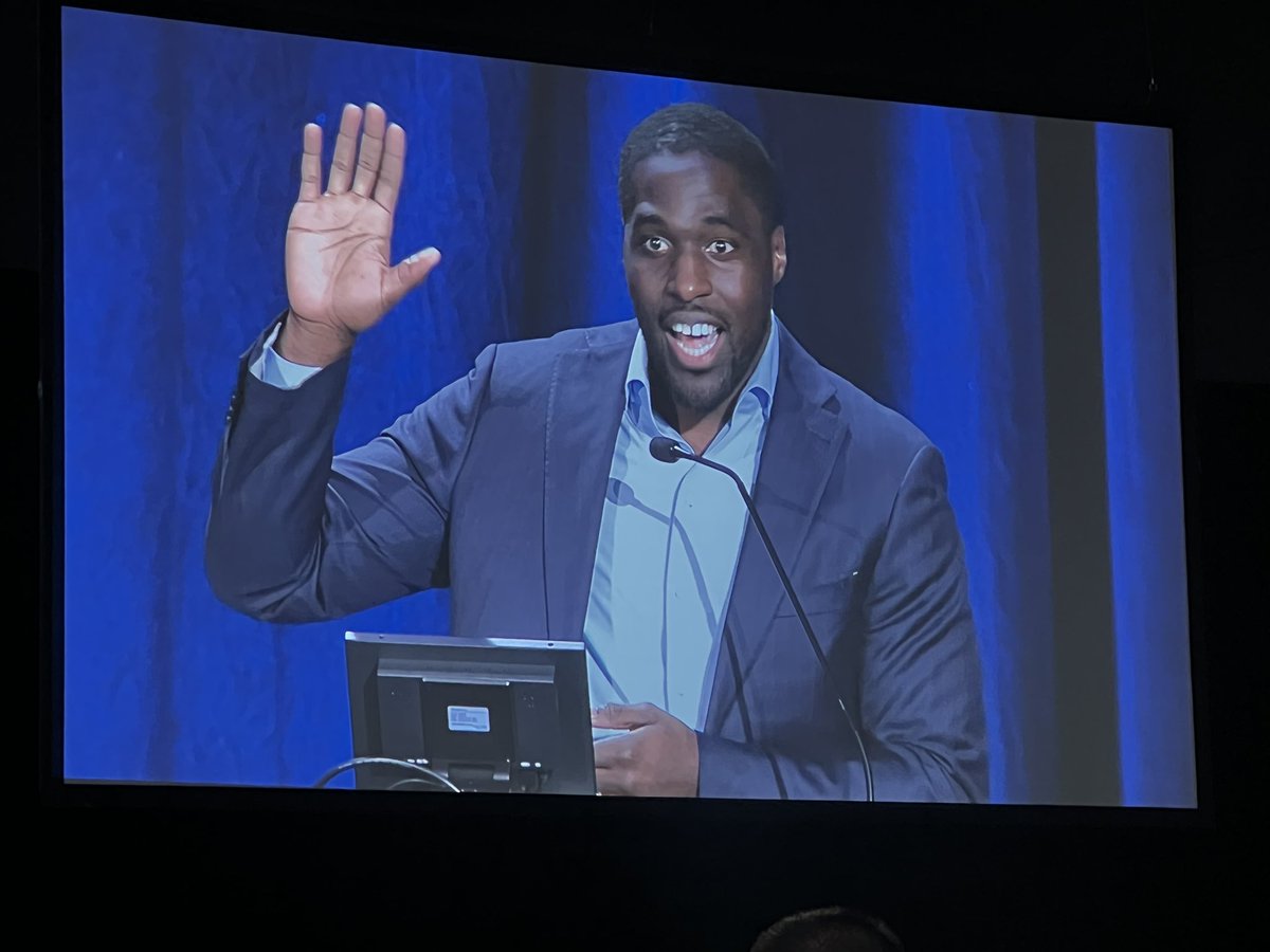 CaitlynMooneyMD's tweet image. Sam  Acho, NFL veteran, gives powerful talk on mental health &amp;amp; achievement at kickoff of #amssm2022

 Athletes are “more than what they put on tape”   they are human.

powerful talk on the importance of mental health in #sportsmedicine  #amssm
