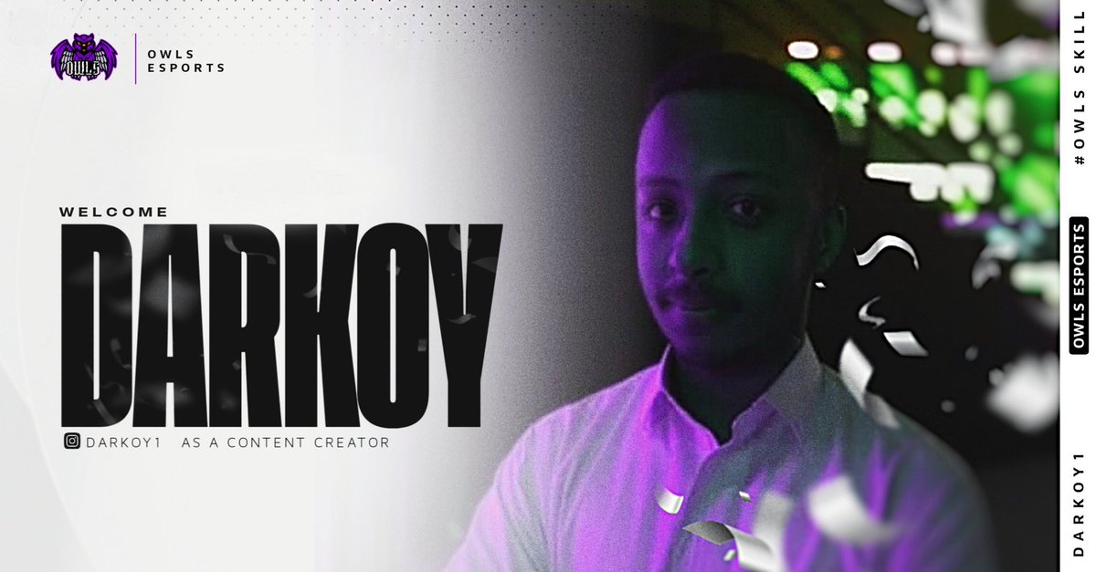 OWLSESPORTS1's tweet photo. We are pleased to announce that the best content creator in Saudi esports has joined our team ✨

OW | @DaRkoy4 

-
THE ACCOUNTS LINK ↯

(LINK IN BIO)

#owlsskill https://t.co/2vaCpvAHHp