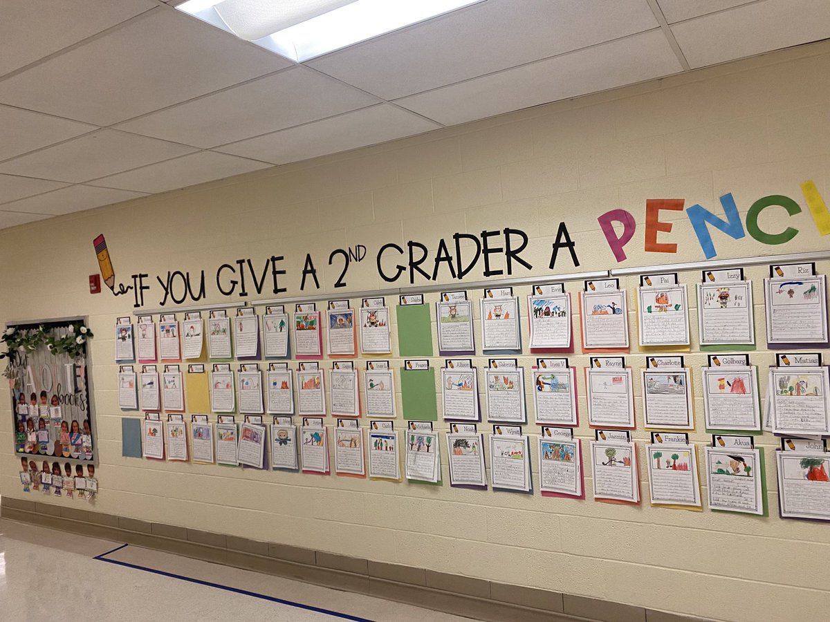 If you give a 2nd grader a pencil …. 🤩