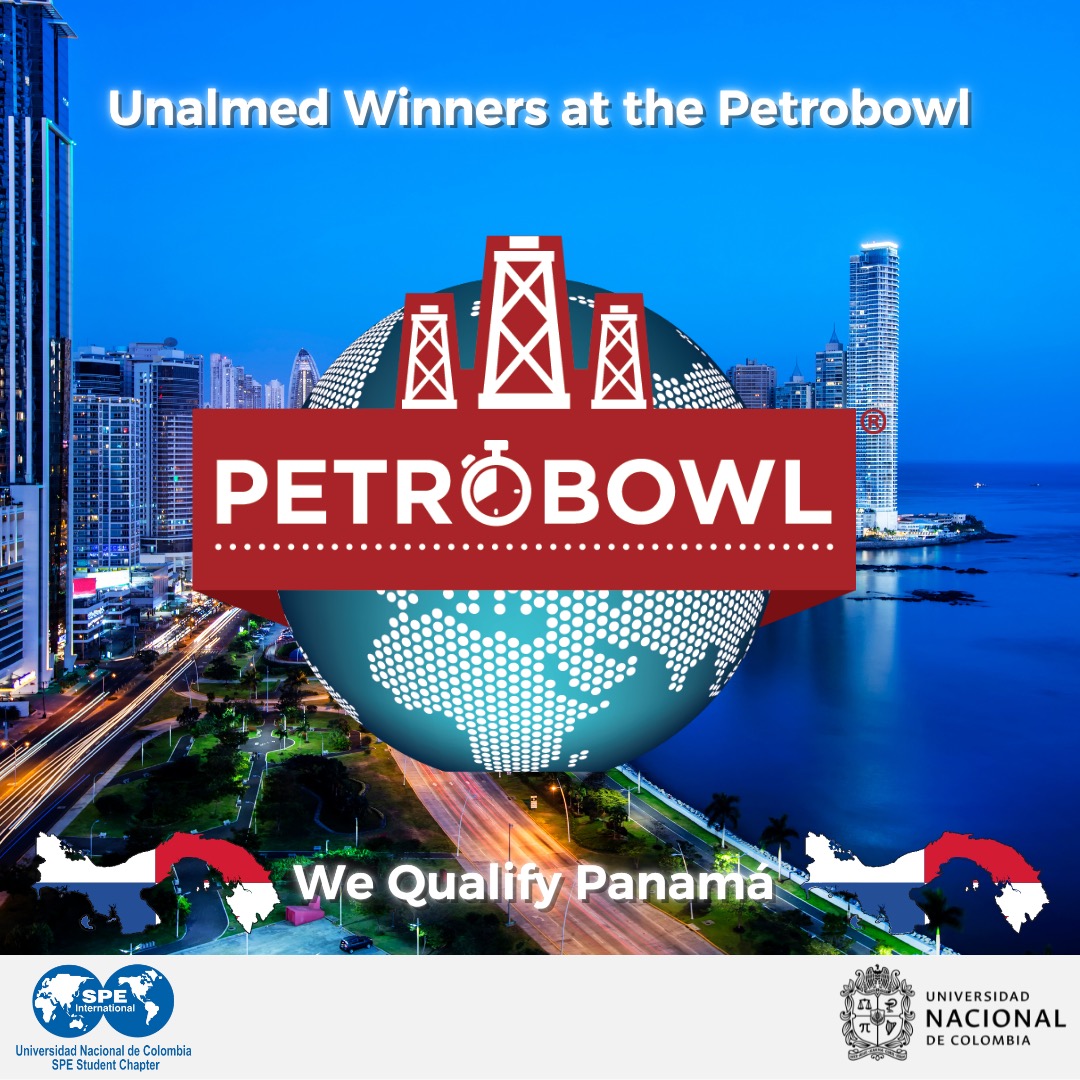 SPEUNALMED's tweet photo. Somos ganadores del #PetroBowl nacional!!!
Iremos a la siguiente ronda a representar nuestro país en Panamá
#WeAreSPE #WeCanDoIt
#ThinkBig #ThinkSmart #ThinkSPE
@fminas @UNALmedellin @SPEColombianSec https://t.co/UTNf5QQXiW