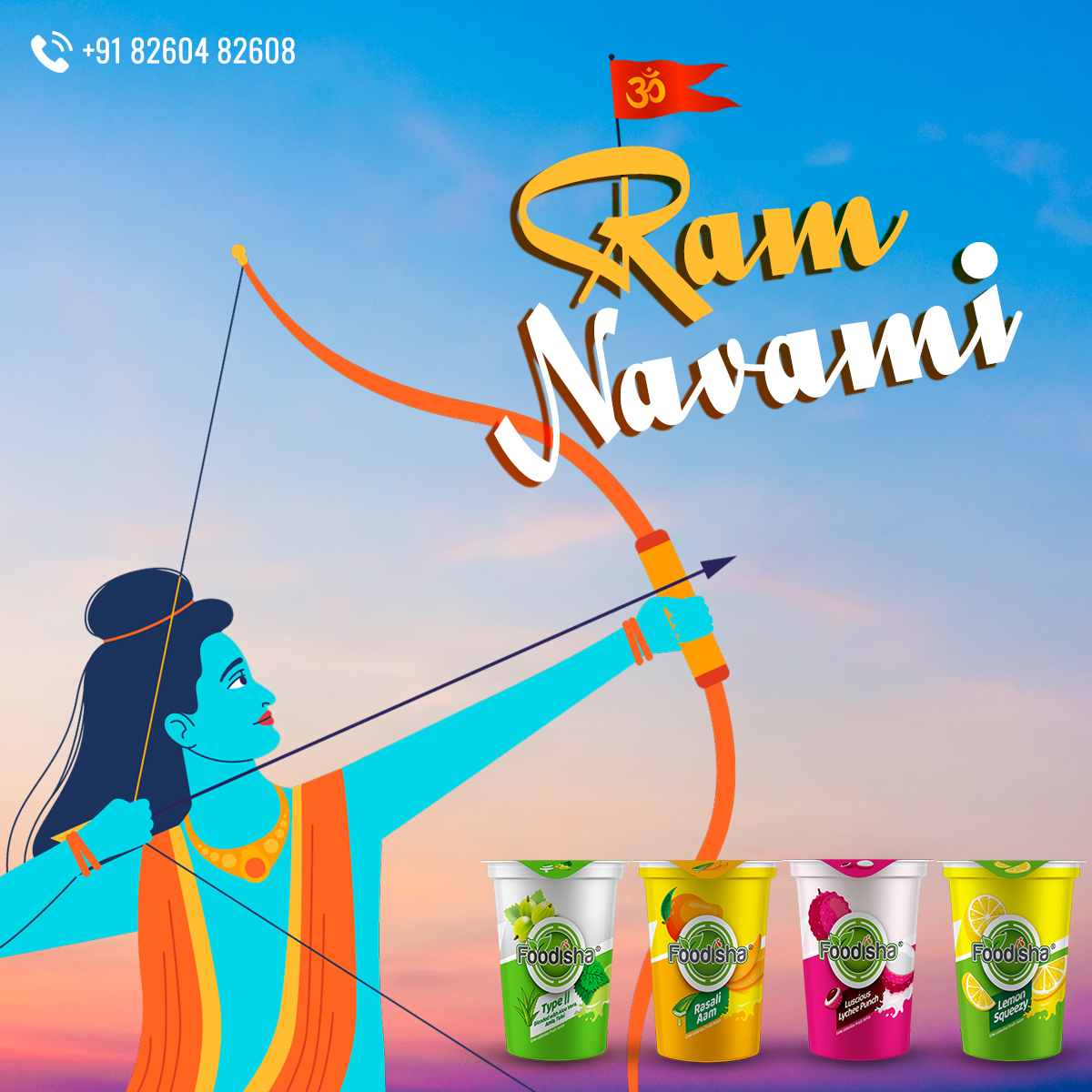 FoodishaDrinks's tweet photo. On this auspicious day, may Lord Ram give you all the happiness, good health, and fulfill your endeavours in life.
जय श्री राम
#ramnavami #happyramnavami #shreeram #jayshreeram #jaishreeram #ayodhya #Foodisha #madeinodisha #Berhampur #FoodishaDrinks #WeAndAllGood #xbrefoods https://t.co/oRalmIagUM