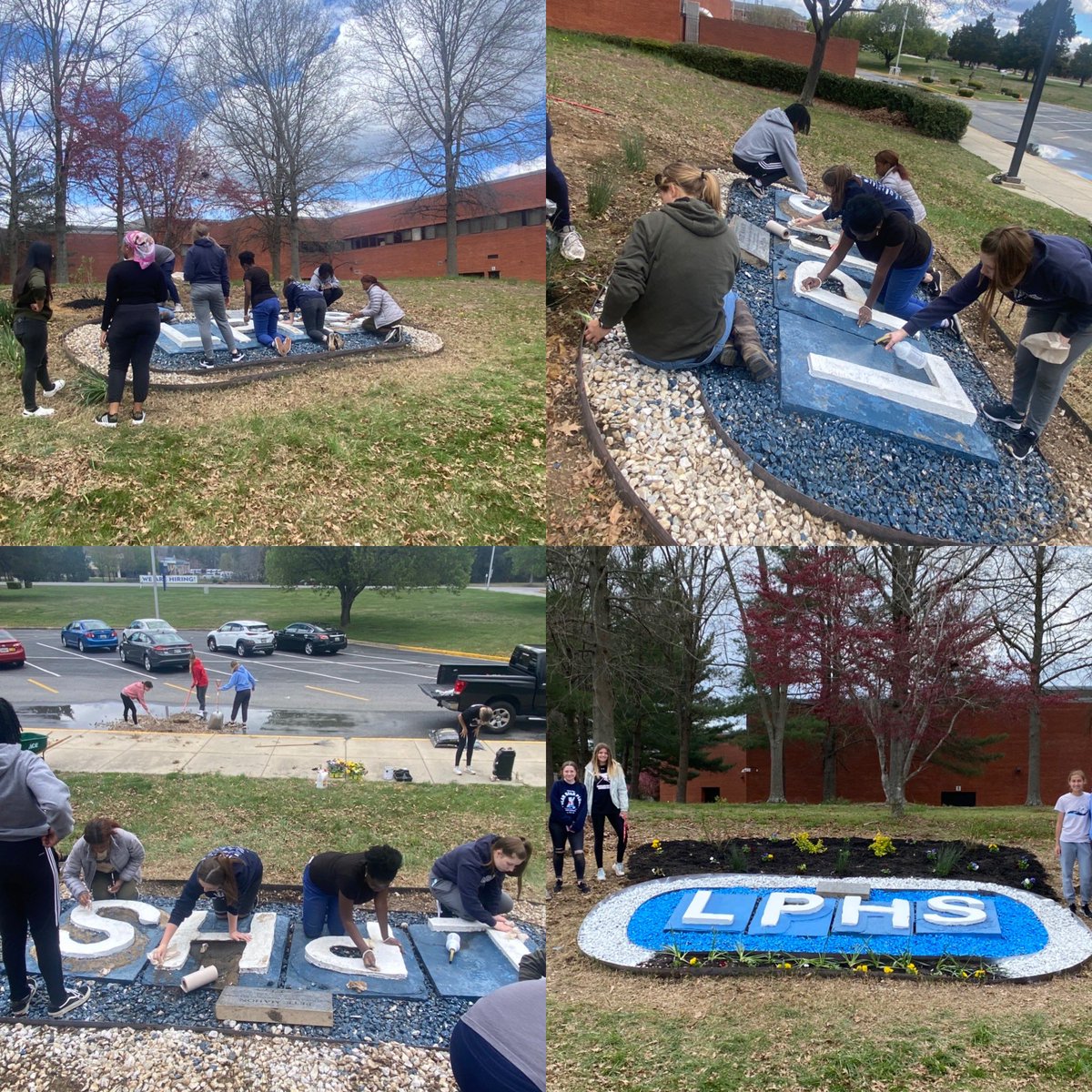 keylpclub's tweet photo. #KeyClub touching up the Warrior campus. https://t.co/l15BJuQGub