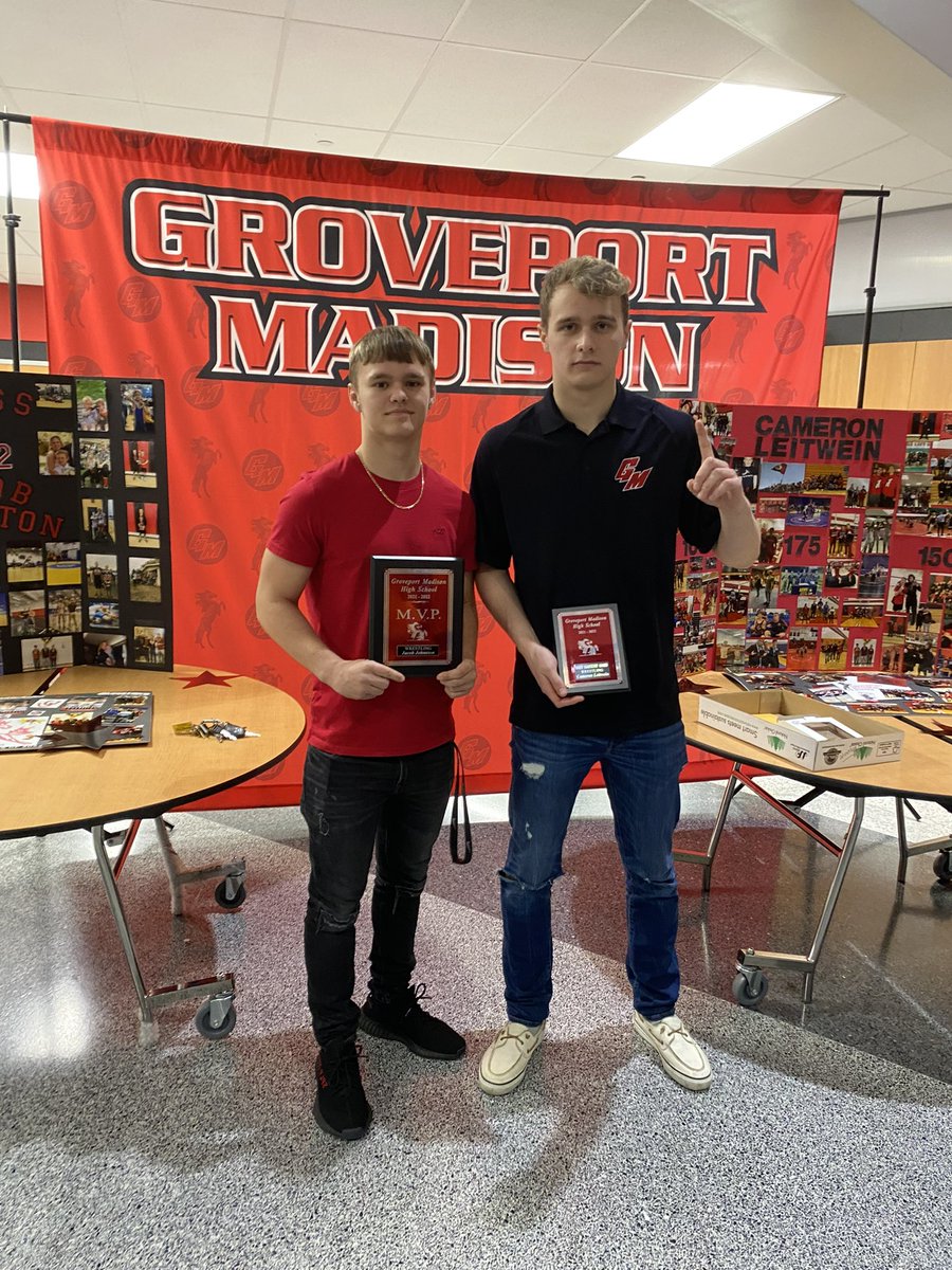 We wrapped up the 2021-2022 SZN today

Congrats to all our letter winners, award winners &amp; most importantly thanks to the parents for an amazing input to our year end banquet! 

Open mats &amp; spring/summer wrestling right around the corner! #IGTBAC #WrestlingSZNtillinfinity