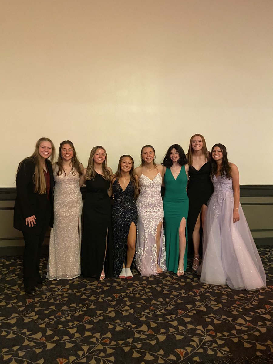 Norton Lancer softball looking fantastic at this years prom.