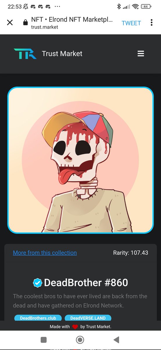 toaca_daniel's tweet photo. @dbrothersclub Just mint 2  #deadguys from @dbrothersclub 🥳🤗🚀 https://t.co/pPvAWA7jlC
