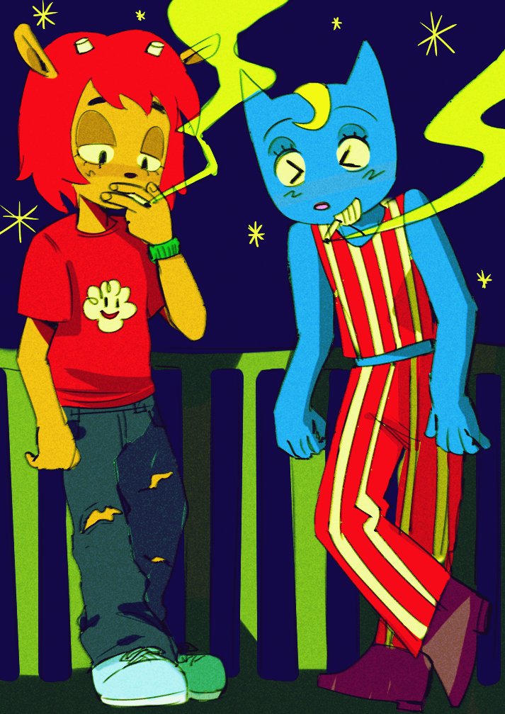 eggpoulet's tweet photo. weed gfs #umjammerlammy #parappa https://t.co/Exi0sGZtvr