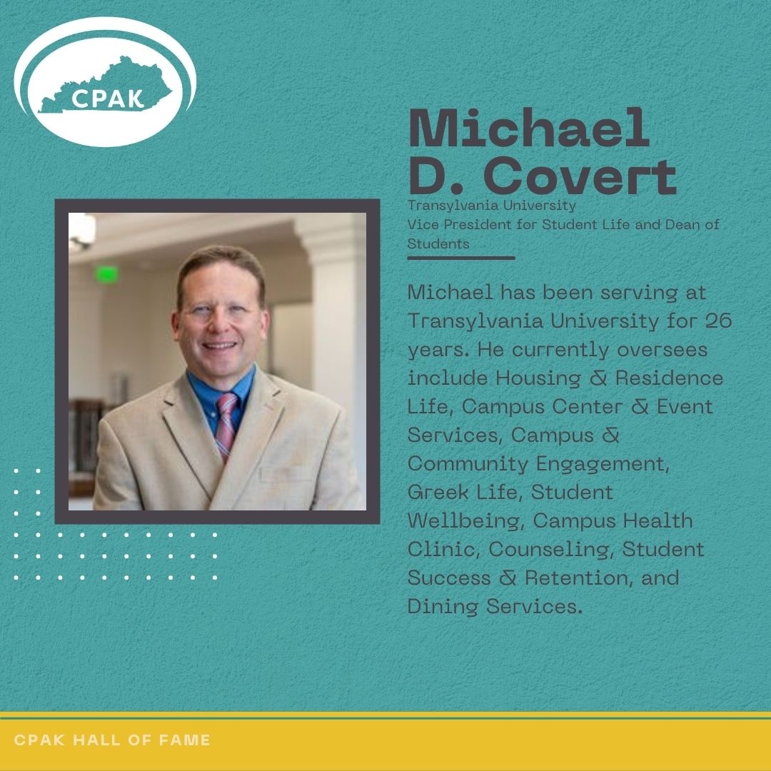 We were ecstatic to welcome the 2022 College Personnel Association of Kentucky Hall of Fame Inductees at our annual conference. Congratulations to all inductees!🎉⁠
⁠