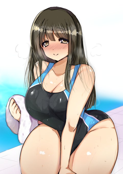 競泳水着お姉さん… 