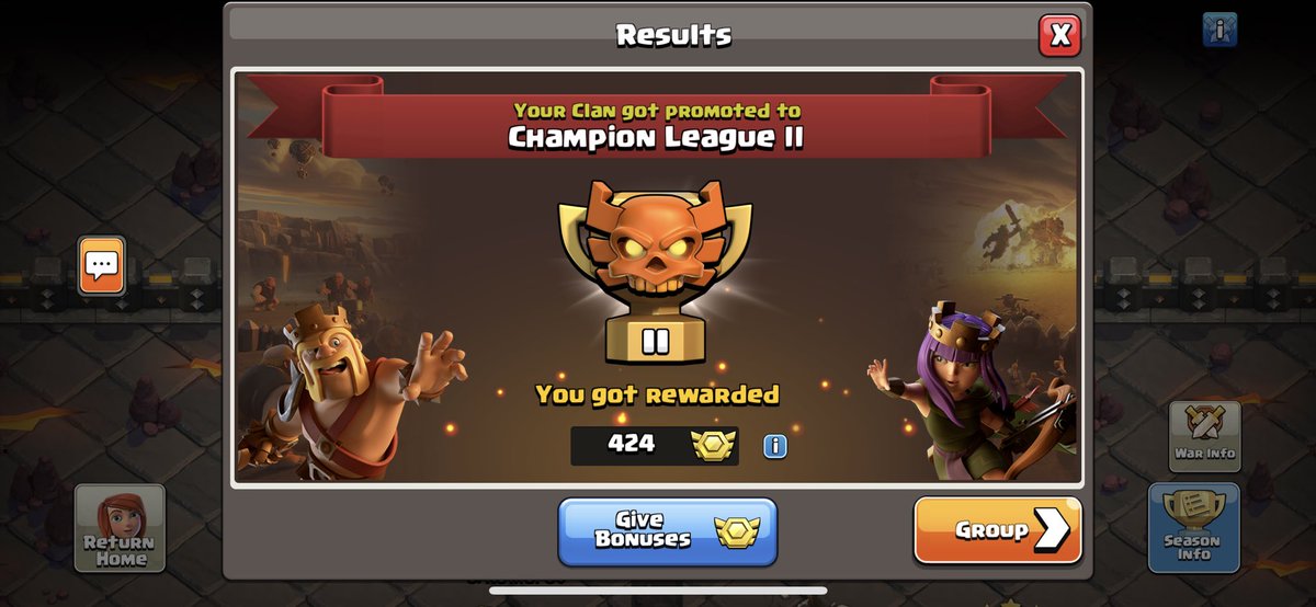 solid cwl for me and the promo back into C2 for <a href="/Strike1st_CoC/">Strike1st</a>