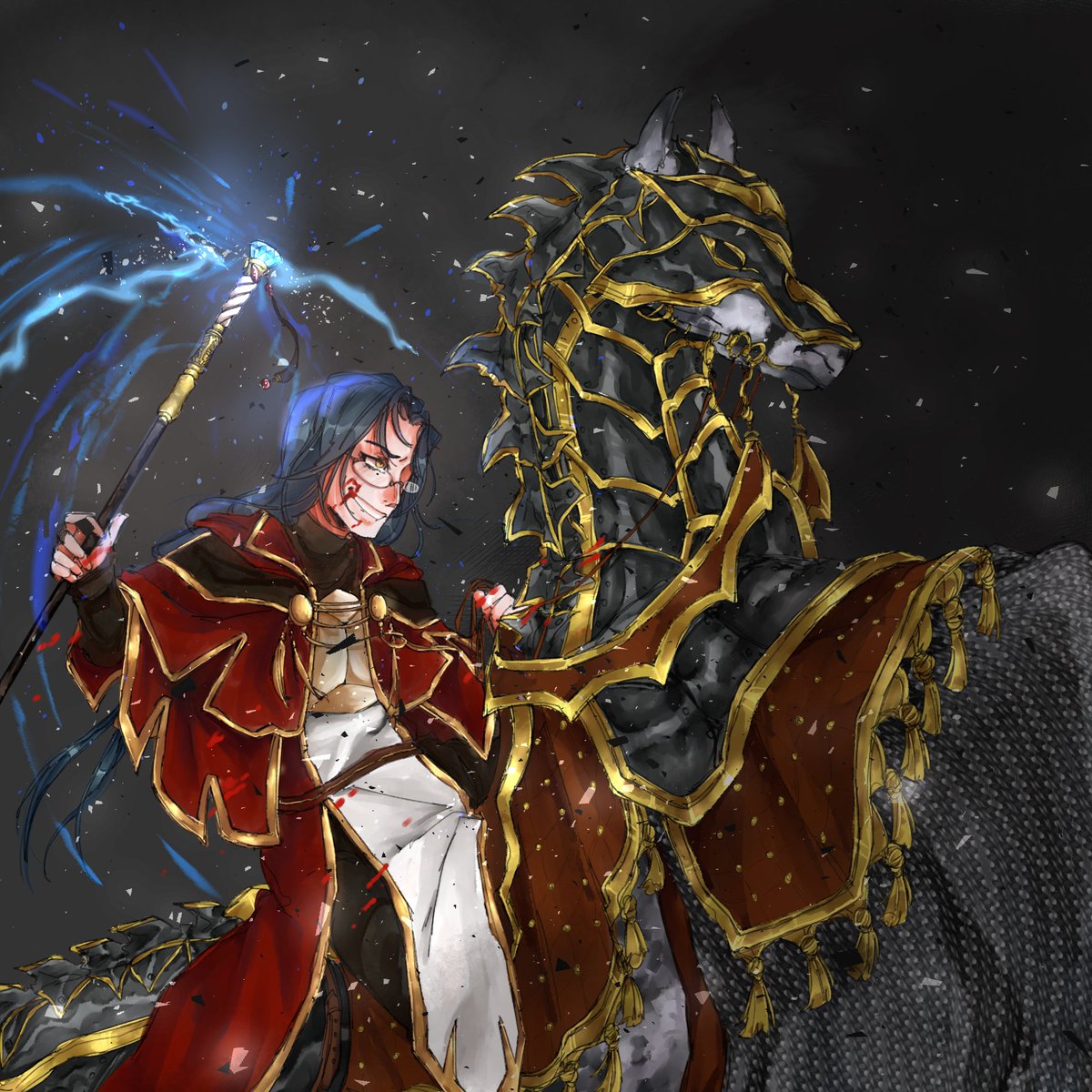 ToB2_Douglas's tweet photo. #ToB2CoH The Bishop, the Knight Fortress
Commission Bananopumpko https://t.co/HoS9y7n94Z