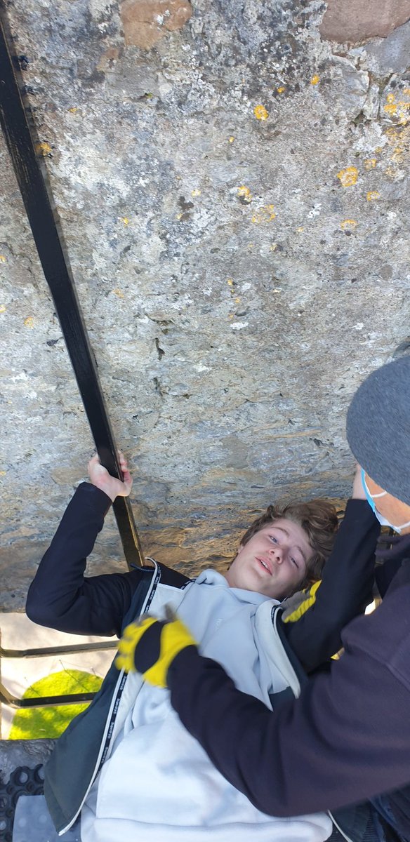 odowd_bryan's tweet photo. @StDavidsSS Its time for our TYs to kiss the Blarney stone https://t.co/ILMe96tCUH