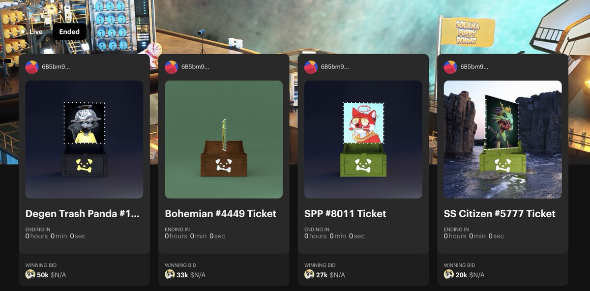 shax_btc's tweet photo. Auction House preview - nice to see these projects all next to eachother - #Solana has the best community in crypto imo - @solpuppypound @solana_berry https://t.co/wDSciUgFsV