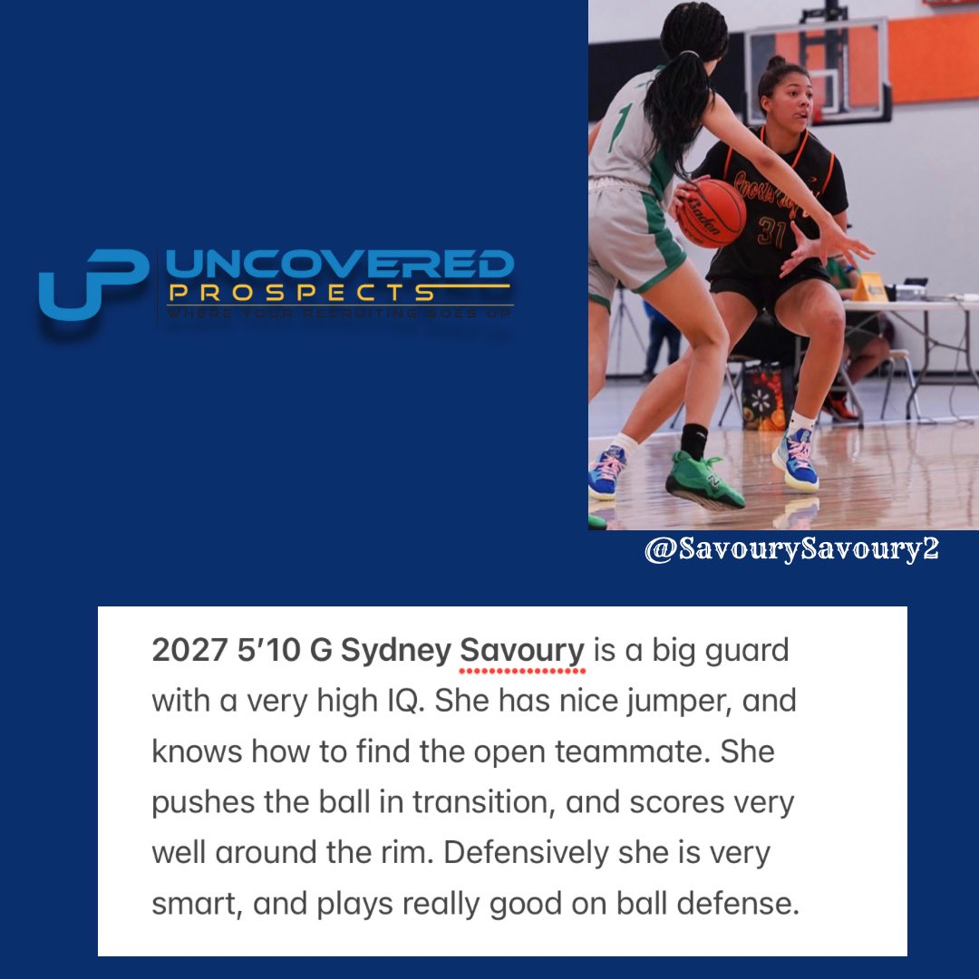 UnCovered Prospects (@uncvrdprospects) on Twitter photo 🚨Prospect Watch🚨
<a href="/SavourySavoury2/">Sydney Savoury</a> <a href="/SportsCityU_AAU/">Sports City U</a>
#LBIAprilShowers <a href="/LBInsider/">Jason Wilkins (Wilkins Report)</a>
🏀📈
#Prospectwatch
#UP 🚨Prospect Watch🚨
<a href="/SavourySavoury2/">Sydney Savoury</a> <a href="/SportsCityU_AAU/">Sports City U</a>
#LBIAprilShowers <a href="/LBInsider/">Jason Wilkins (Wilkins Report)</a>
🏀📈
#Prospectwatch
#UP