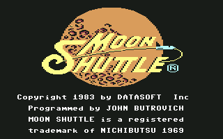 oldyzach's tweet photo. Retro Weekend: MOON SHUTTLE !
#retrogaming #retrogames #retrogamers #GamersUnite #games #memories #MyFavGamesEver #Commodore #C64 #MoonShuttle #Nichibutsu #year1983 https://t.co/kdAuTIcHaa