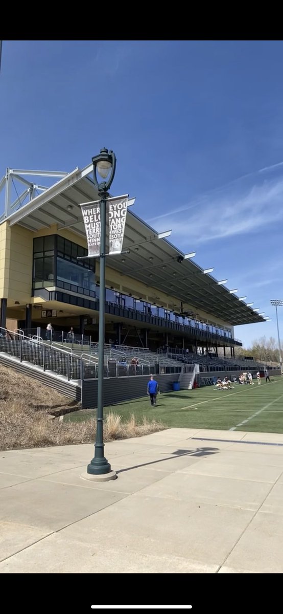 Great Day at <a href="/SMSUfootball/">SMSU Football</a>. Thank you <a href="/CoachGatz75/">Joe Gatz</a>, <a href="/CoachSUnderwood/">Scott Underwood</a> and <a href="/CoachDP78/">Doug Patterson</a>. Hope to come back up soon!