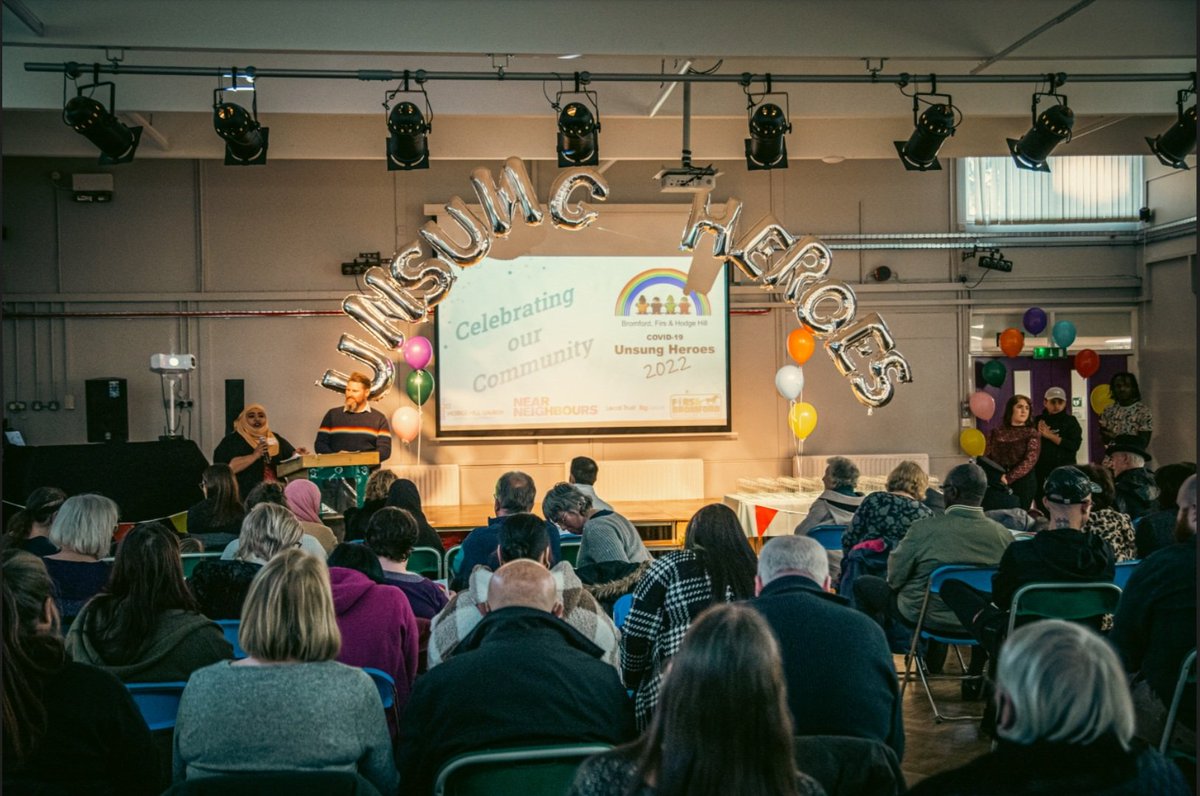 FirsBromford's tweet photo. 2 events in a week celebrating the wonderful diversity of our community. We really are blessed to live here in Firs and Bromford ❤❤🌈🌈 #Community @matt_leach @LocalTrust #TogetherWeCan #BigLocal #NeighboursInTheLead https://t.co/Uy5GSId5lv