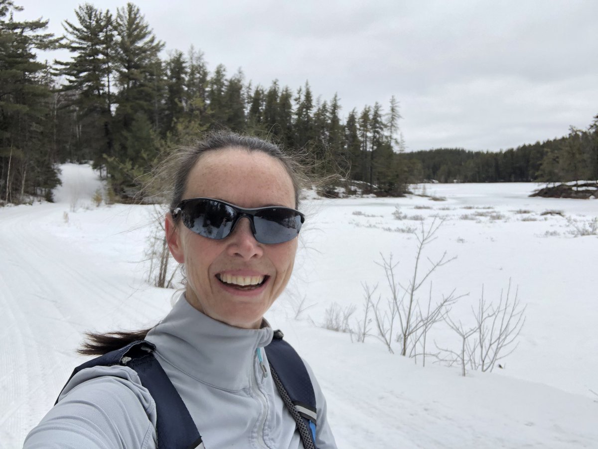 jageddes's tweet photo. Can’t believe I managed to squeeze one more ski day in #OnapingNordic 
Then a stop at #OnapingFalls 
I love living up here! #blessed #FillingMyCup https://t.co/tWvxqatdRq